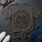 Cavalier King Charles Spaniel Heritage Badge Shirt — Loyal Sweet True Dog Tee