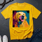 Golden Retriever Graphic Pop Art Tee - Comfort Colors 1717