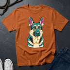 German Shepherd "Guardian" Graphic Pop Art Tee - Comfort Colors 1717