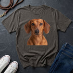 Dachshund "Wiener Dog" Portrait Tee - Comfort Colors 1717
