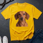 Dachshund "Wiener Dog" Portrait Tee - Comfort Colors 1717