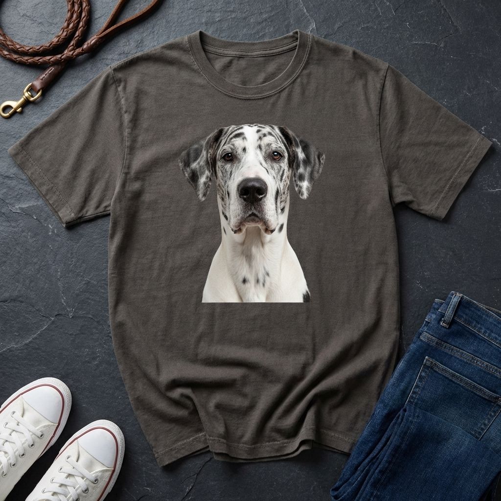 Great Dane "Gentle Giant" Portrait Tee - Comfort Colors 1717