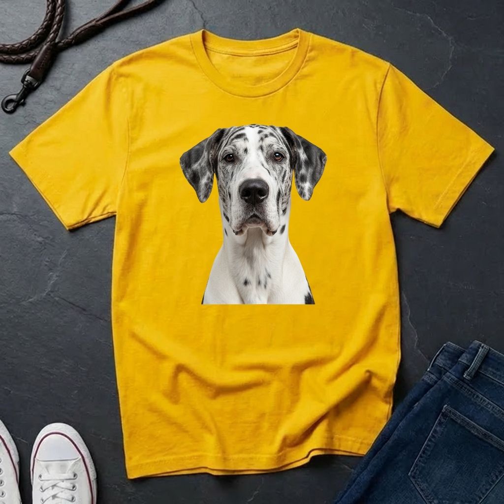 Great Dane "Gentle Giant" Portrait Tee - Comfort Colors 1717