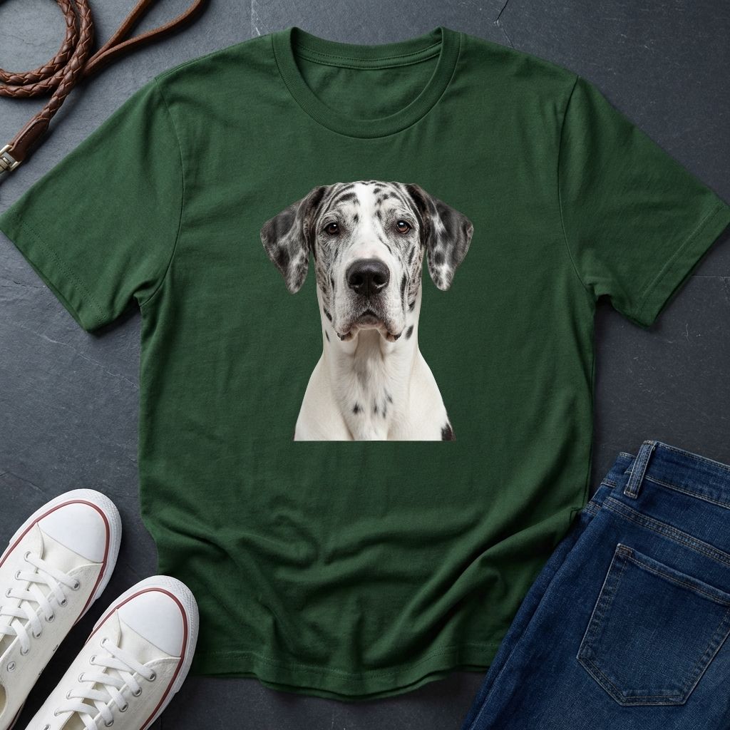 Great Dane "Gentle Giant" Portrait Tee - Comfort Colors 1717