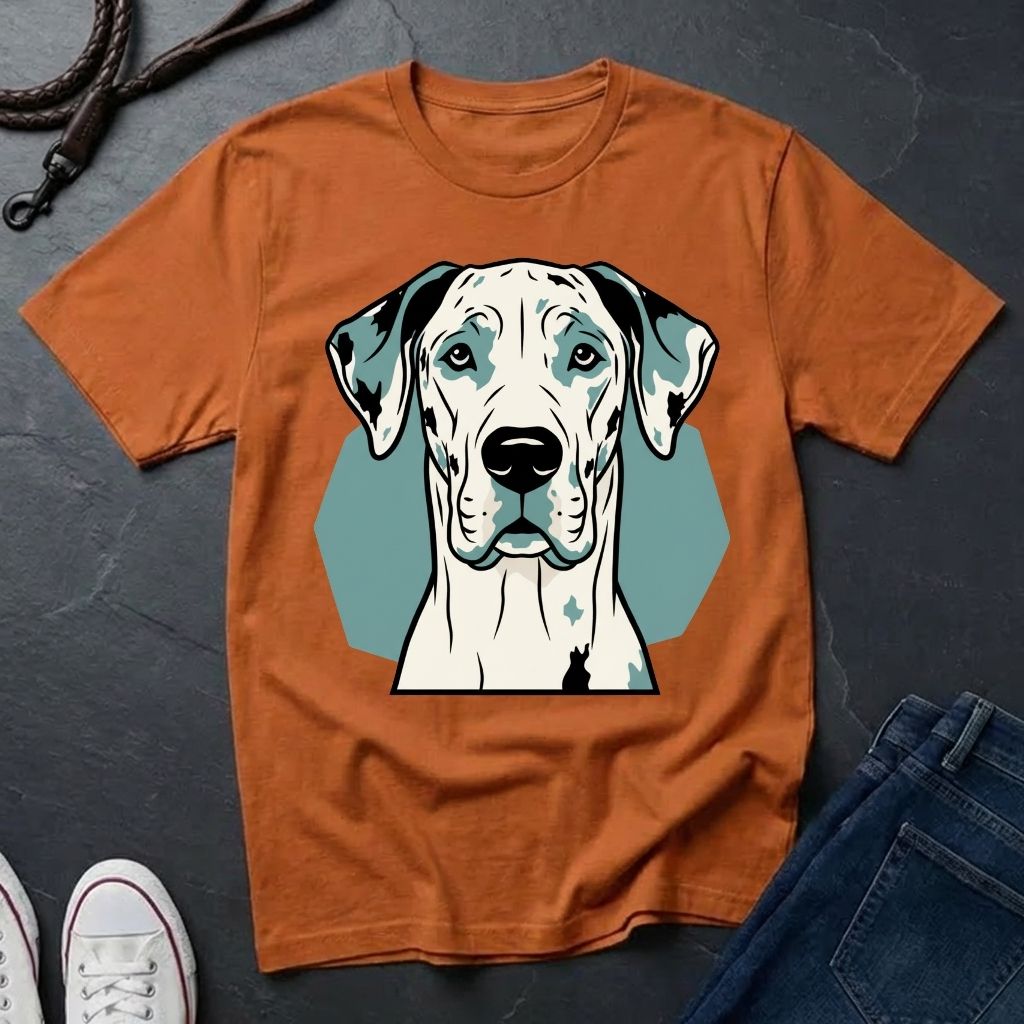 Great Dane "Gentle Giant" Pop Art Tee - Comfort Colors 1717