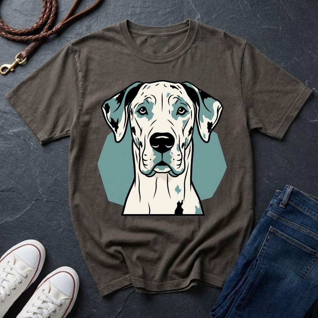 Great Dane "Gentle Giant" Pop Art Tee - Comfort Colors 1717