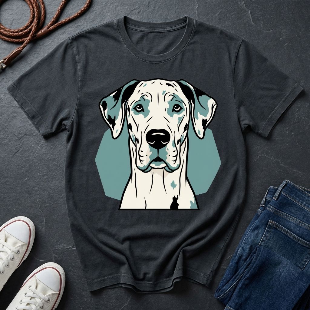 Great Dane "Gentle Giant" Pop Art Tee - Comfort Colors 1717