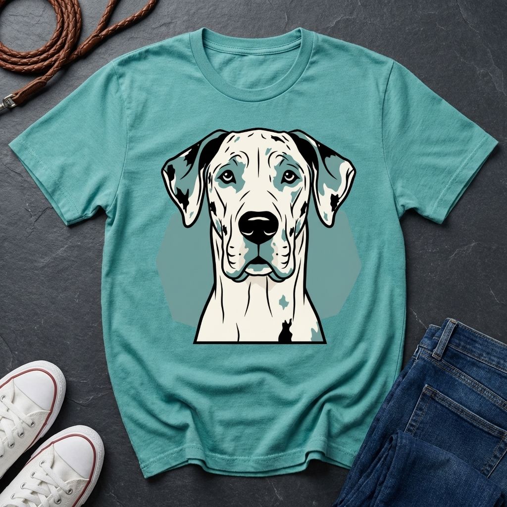 Great Dane "Gentle Giant" Pop Art Tee - Comfort Colors 1717