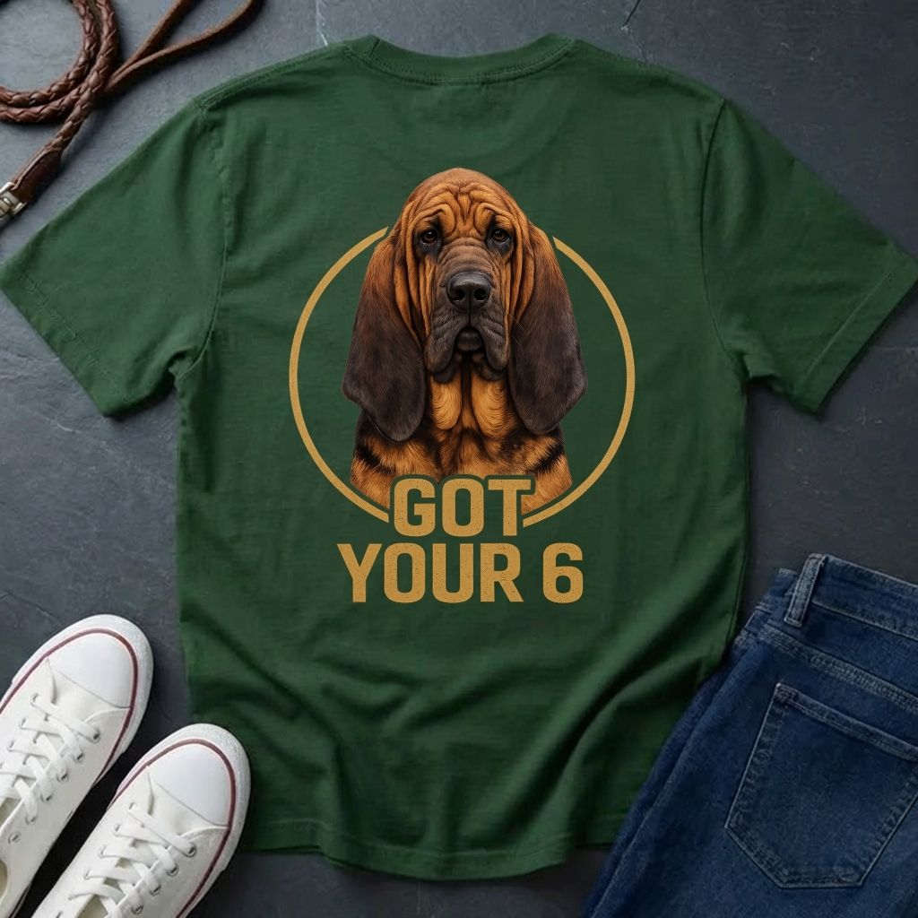 Bloodhound Dog K9 Support T-Shirt - Got Your 6 Tactical Apparel