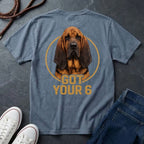 Bloodhound Dog K9 Support T-Shirt - Got Your 6 Tactical Apparel