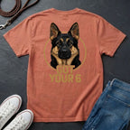 German Shepherd "Got Your 6" Graphic T-Shirt — K9 Tactical Support Tee