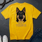 German Shepherd "Got Your 6" Graphic T-Shirt — K9 Tactical Support Tee