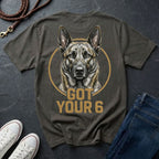 K9 Dutch Shepherd "Got Your 6" Graphic T-Shirt — Tactical Support Tee
