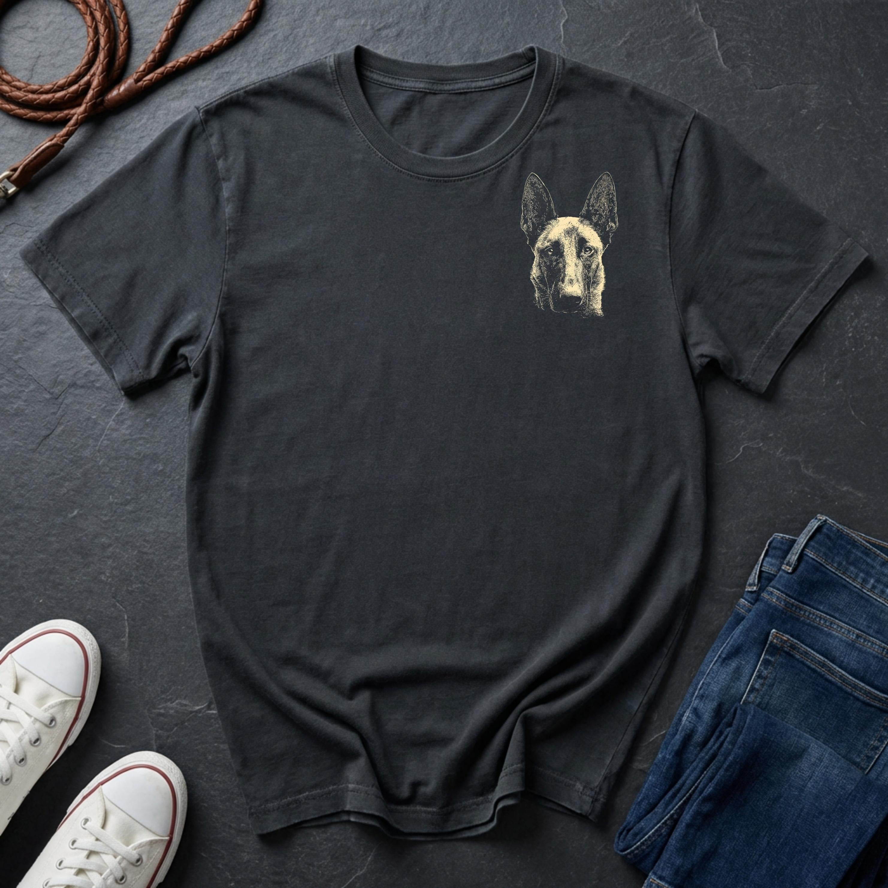 Belgian Malinois Shirt – Loyal, Intense, All In – Comfort Colors Tee
