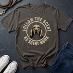 Bloodhound Shirt – Follow The Scent – K9 Scent Work Comfort Colors Tee