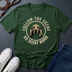 Bloodhound Shirt – Follow The Scent – K9 Scent Work Comfort Colors Tee
