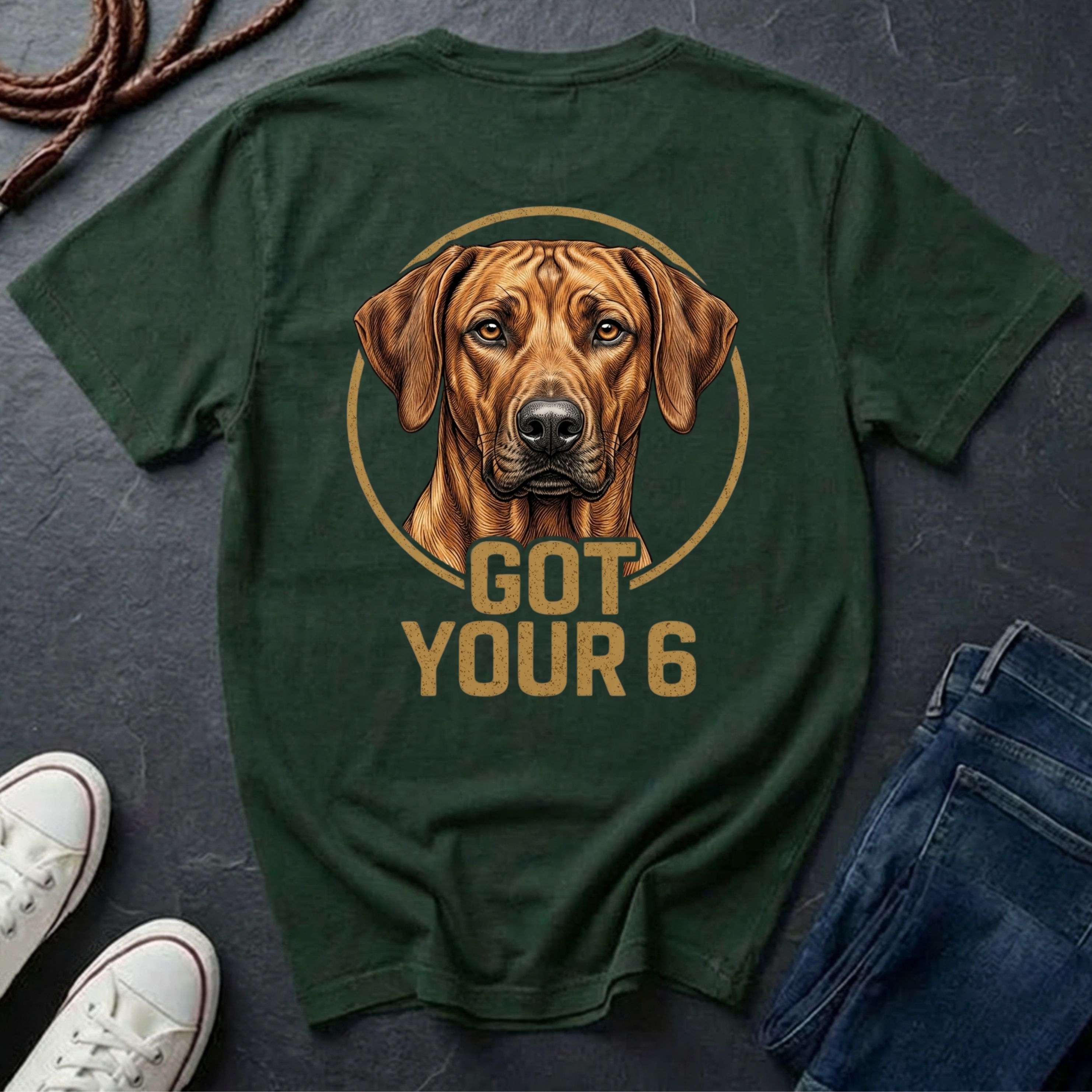 Rhodesian Ridgeback Got Your 6 Shirt - Premium Dog Apparel