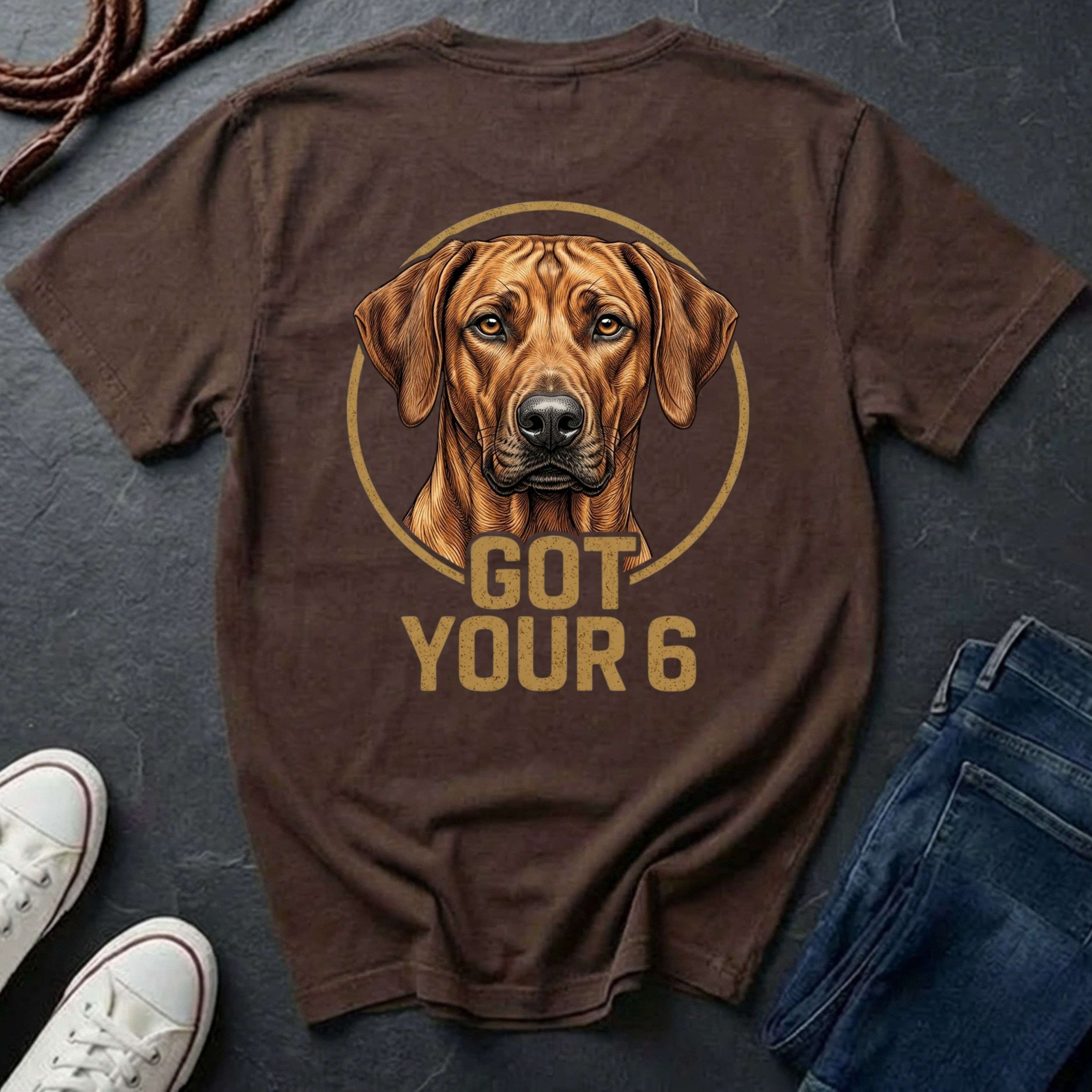 Rhodesian Ridgeback Got Your 6 Shirt - Premium Dog Apparel