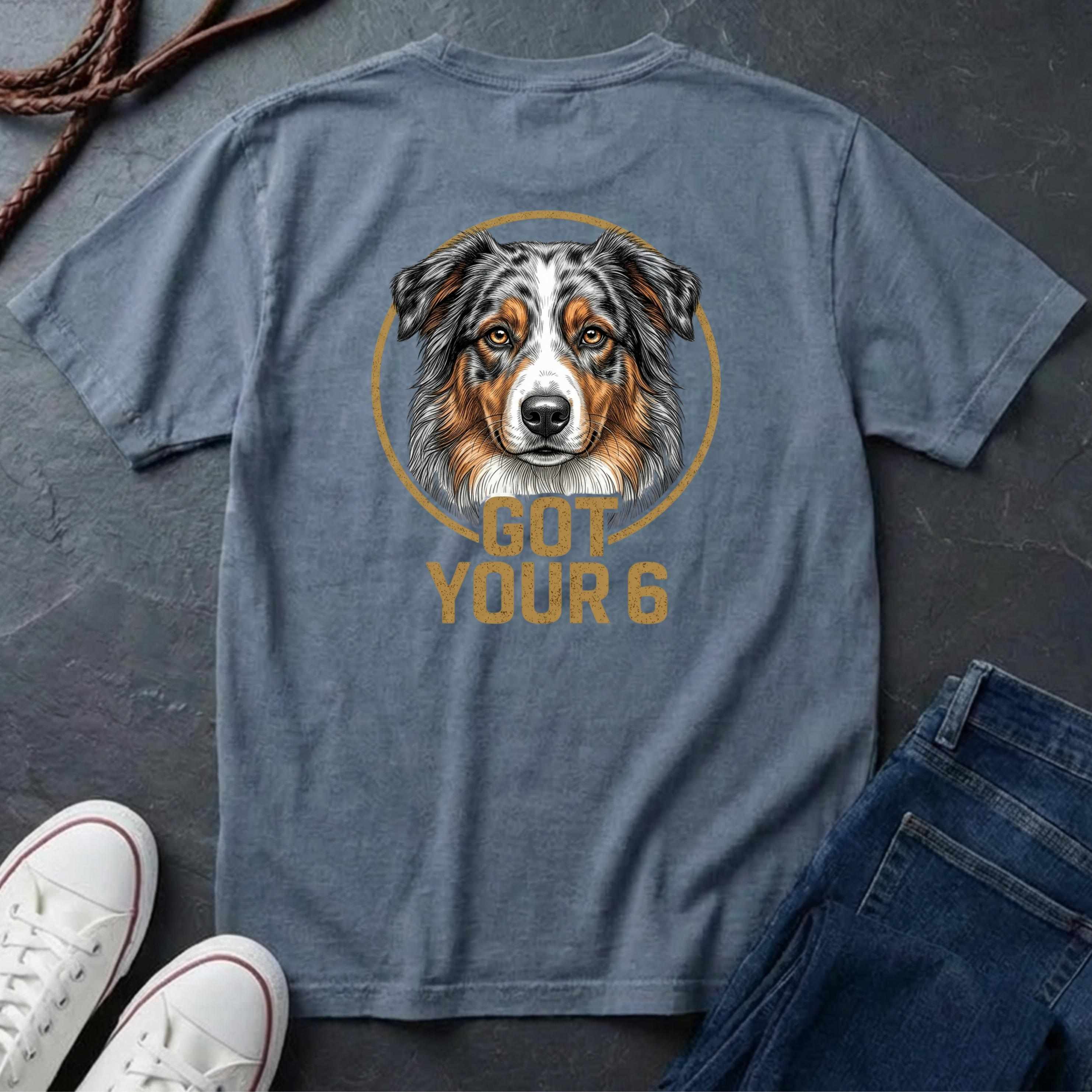 Australian Shepherd Got Your 6 Shirt - Premium Dog Apparel