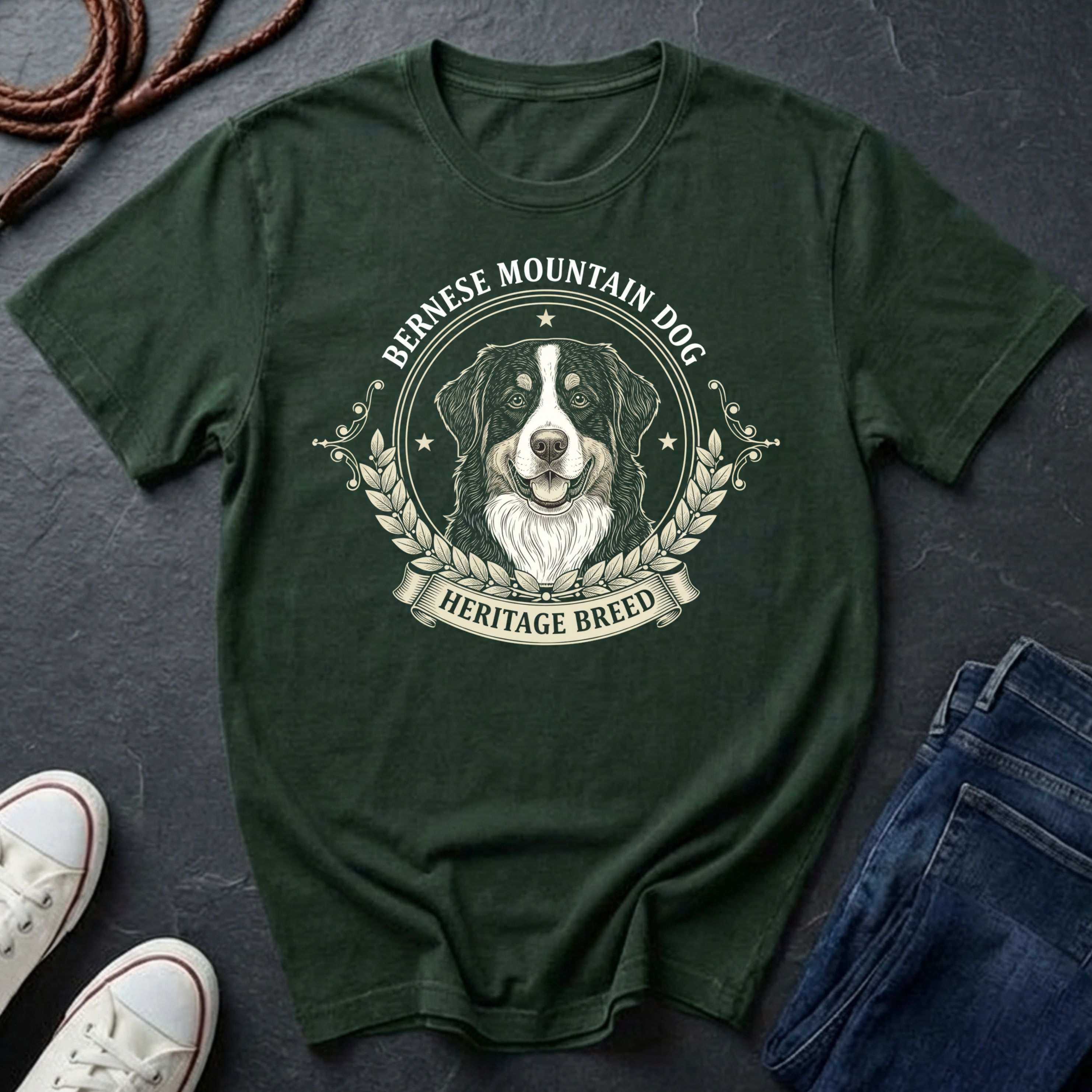 Bernese Mountain Dog Heritage Breed Shirt