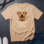 Labrador T-Shirt | Personal Trainer Life Coach Therapist Alarm Clock | Dog Lover Gift