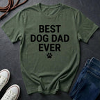 Best Dog Dad Ever T-Shirt — Funny Father’s Day Pet Dad Tee