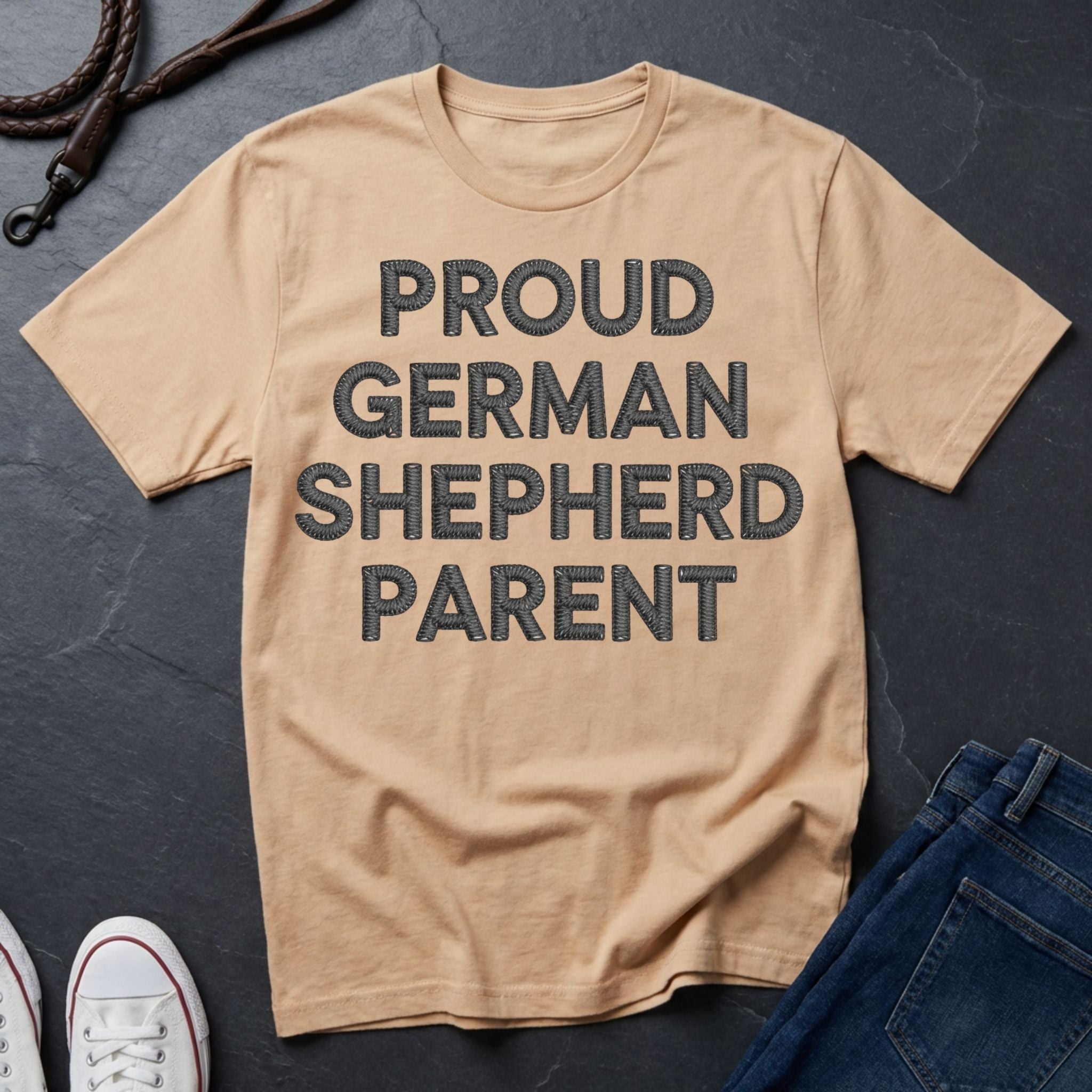 Proud German Shepherd Parent Shirt - Premium Dog Breed Tee for Devoted Owners