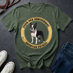 Boston Terrier American Patriot Shirt - 250th USA Anniversary Tee for Dog Lovers