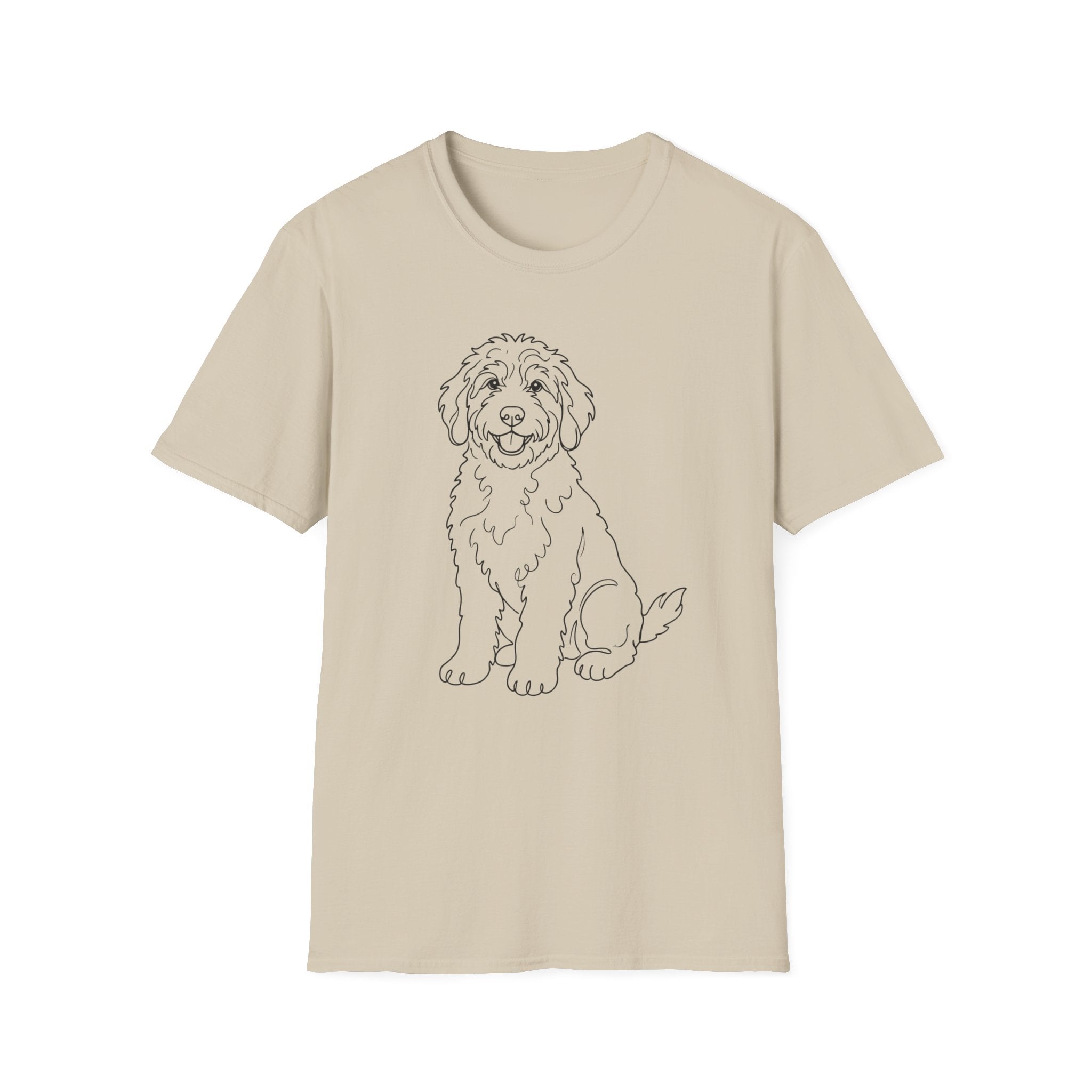 Bernedoodle Line Art T-Shirt