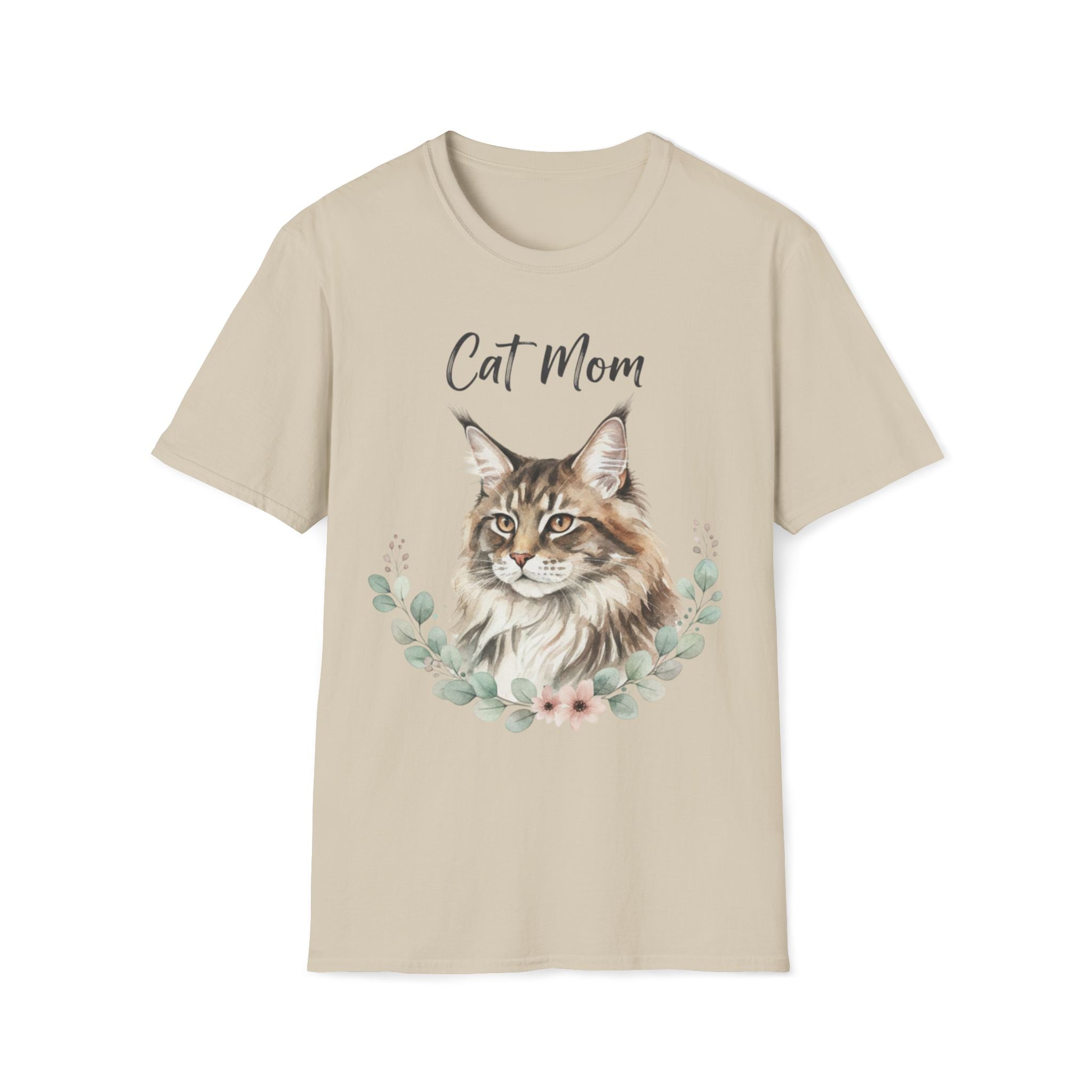 Maine Coon Cat Mom T‑Shirt