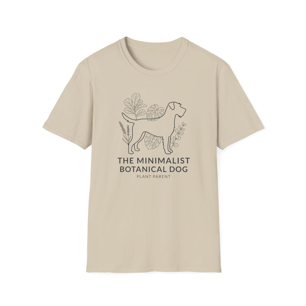 "The Minimalist Botanical Dog" T-Shirt