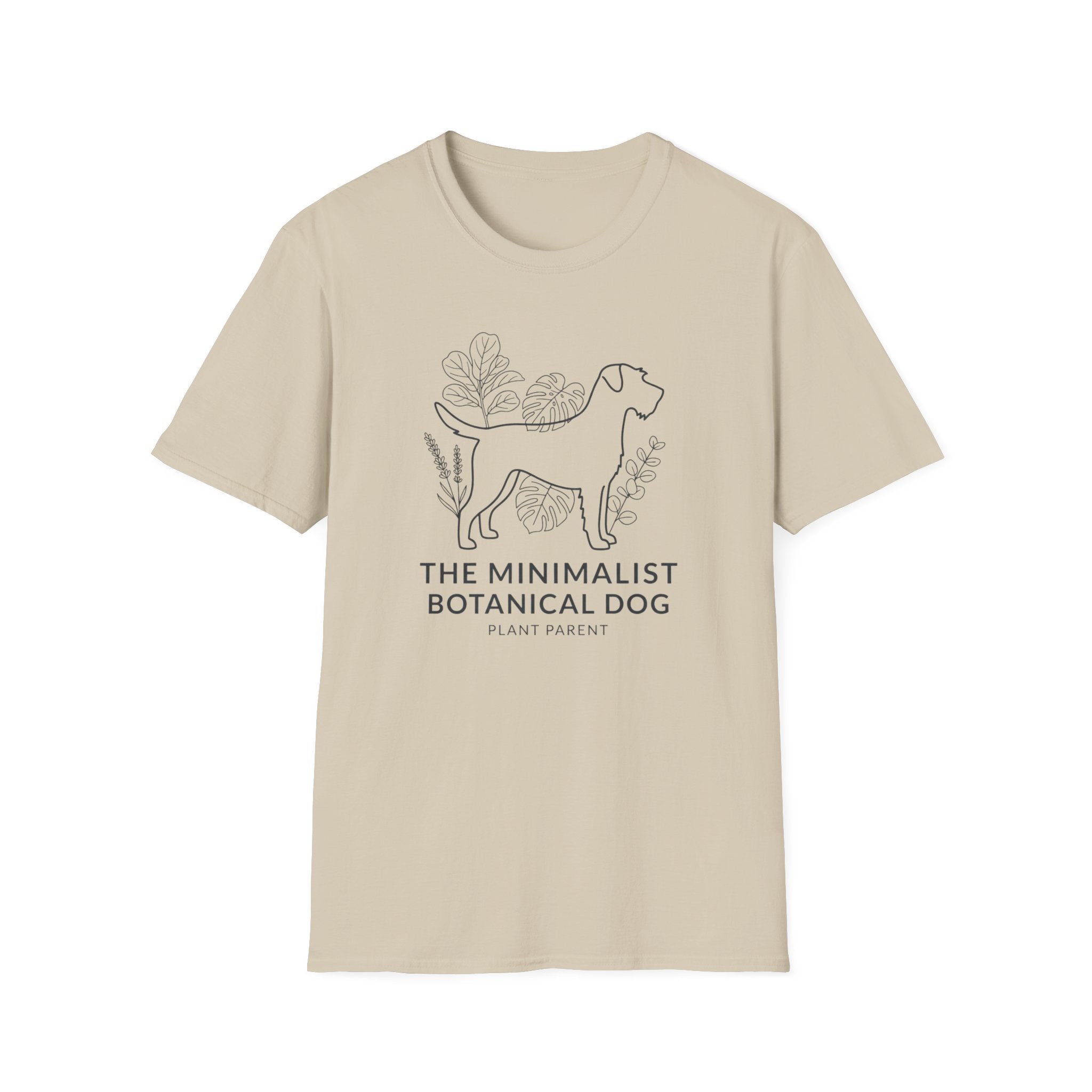 "The Minimalist Botanical Dog" T-Shirt