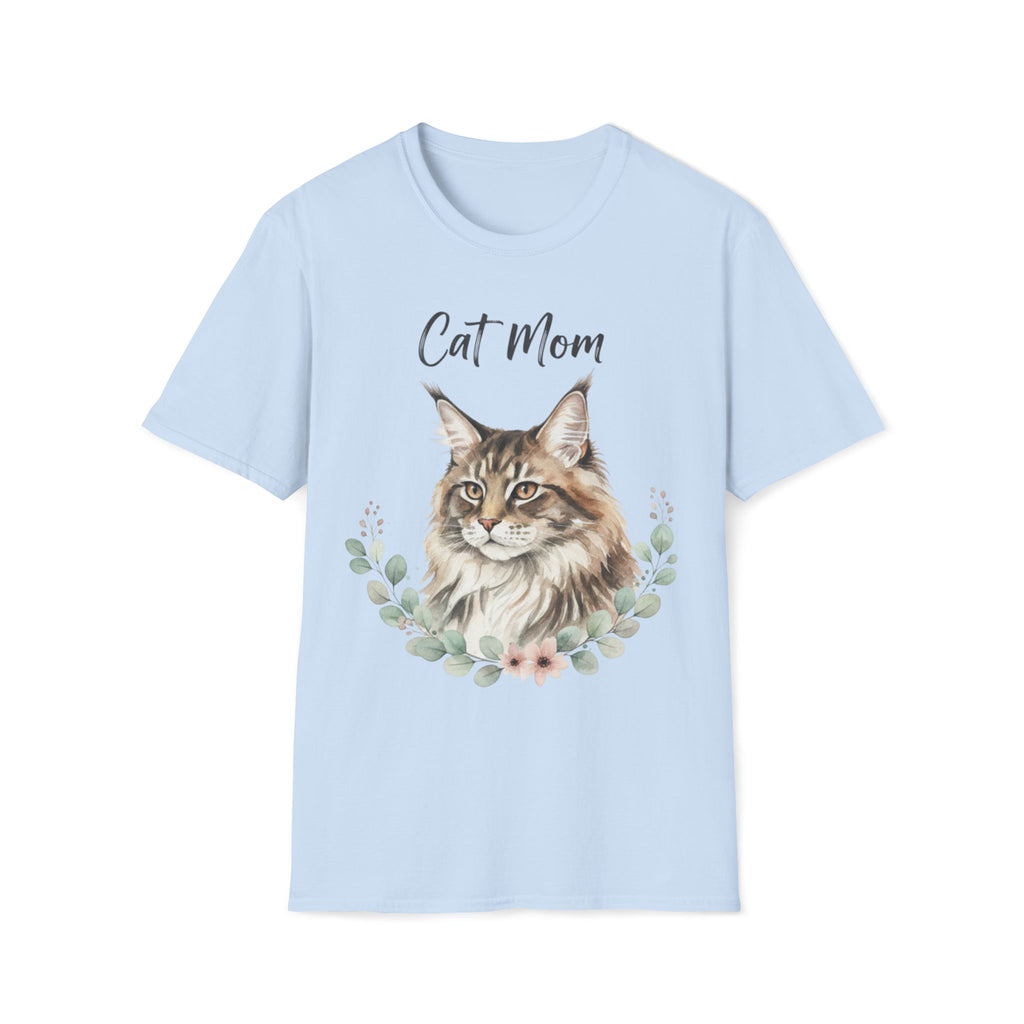 Maine Coon Cat Mom T‑Shirt