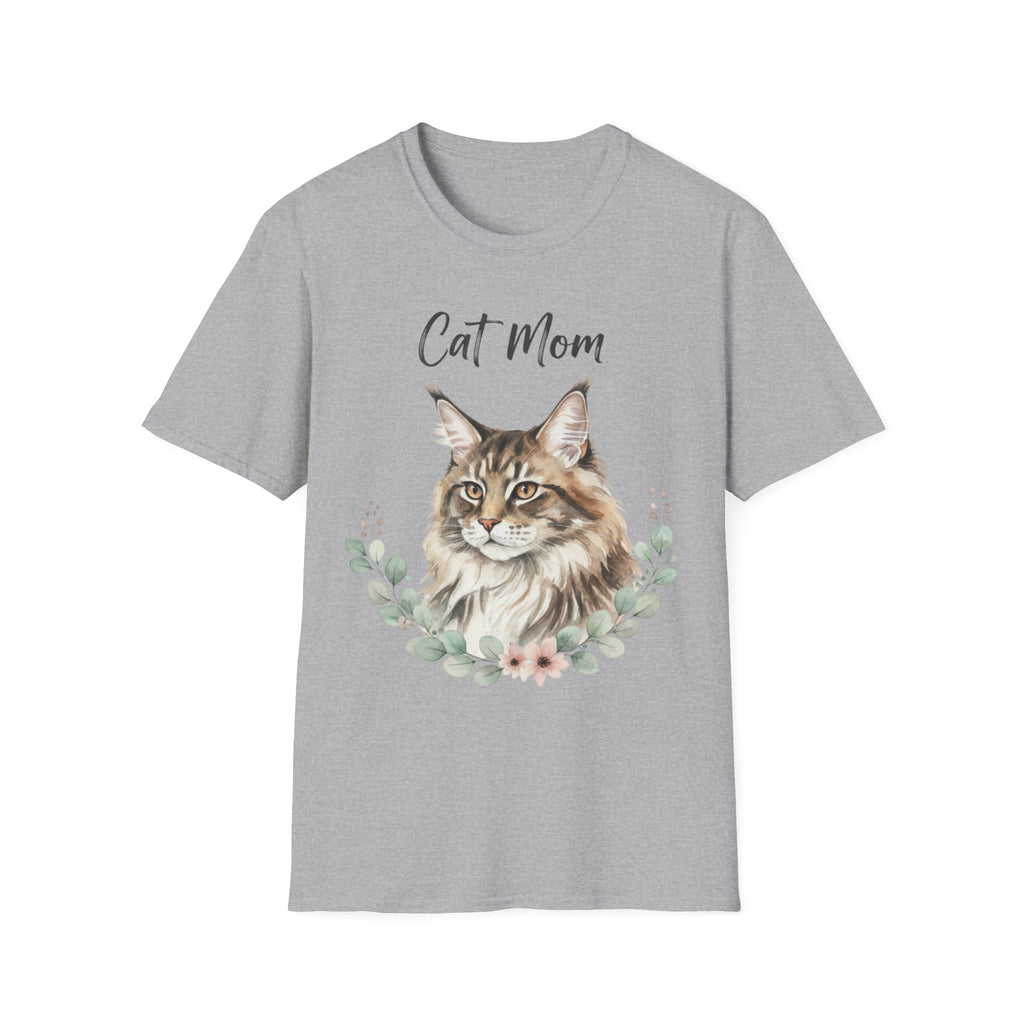 Maine Coon Cat Mom T‑Shirt