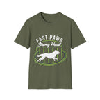 Fast Paws Strong Heart Dog T-Shirt