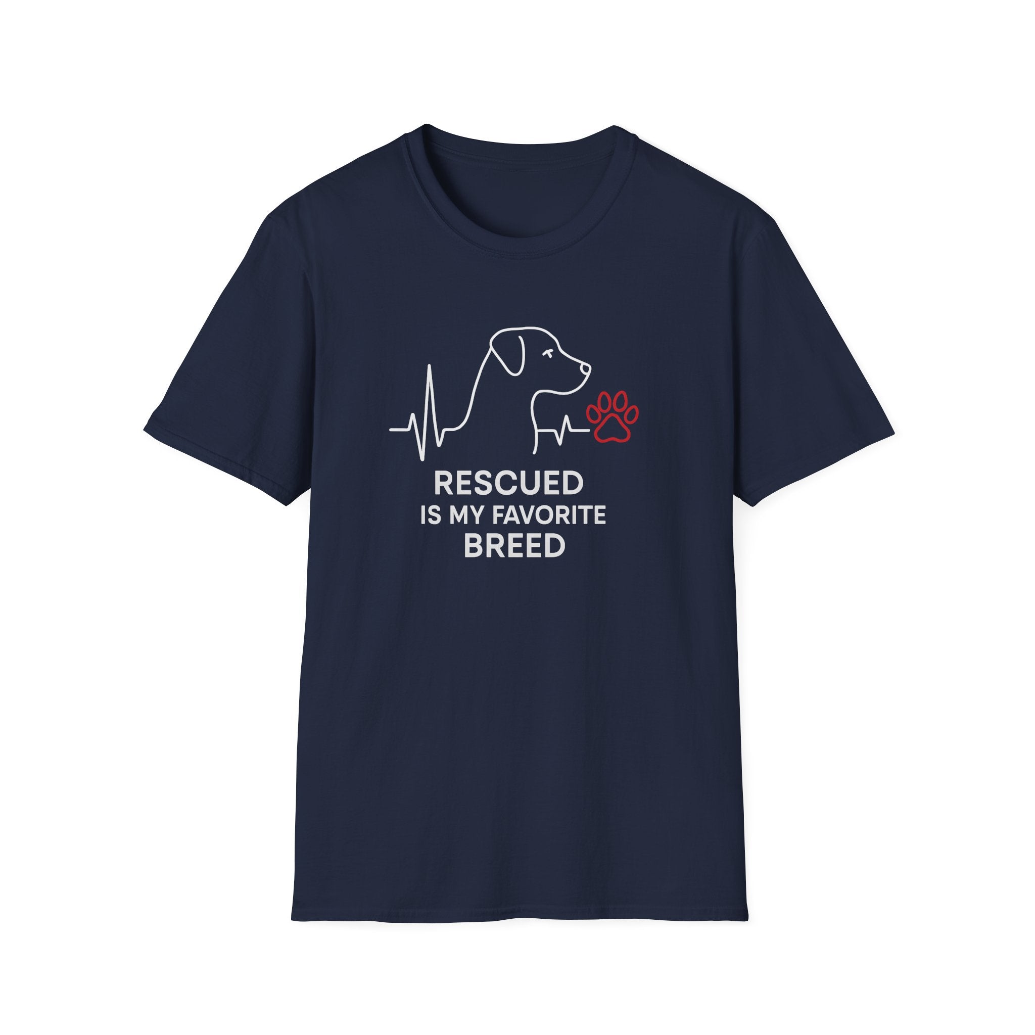 Rescued Is My Favorite Breed T-Shirt