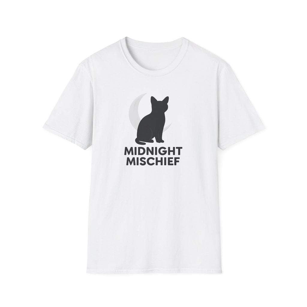 Moonlit Cat Silhouette T-Shirt