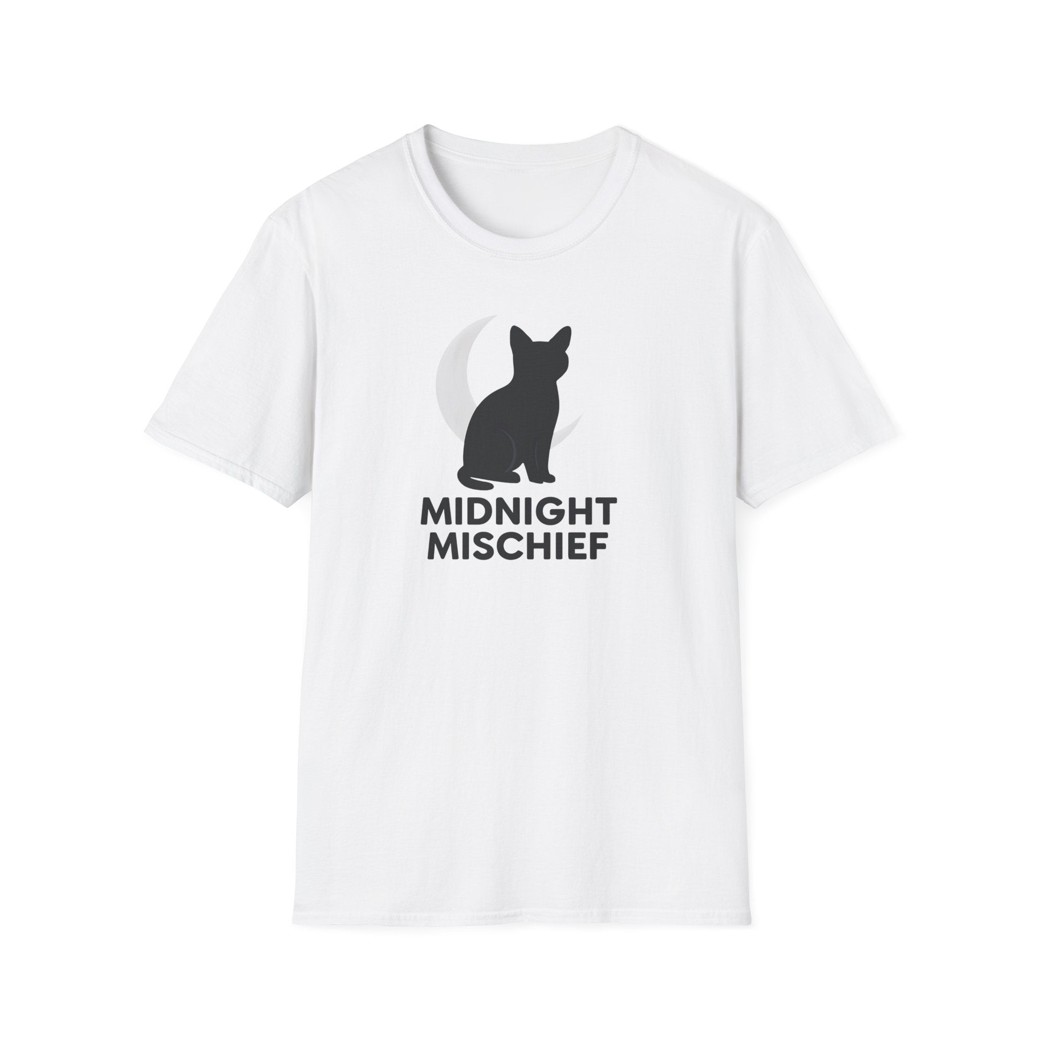 Moonlit Cat Silhouette T-Shirt