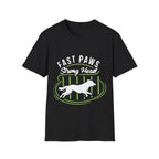 Fast Paws Strong Heart Dog T-Shirt