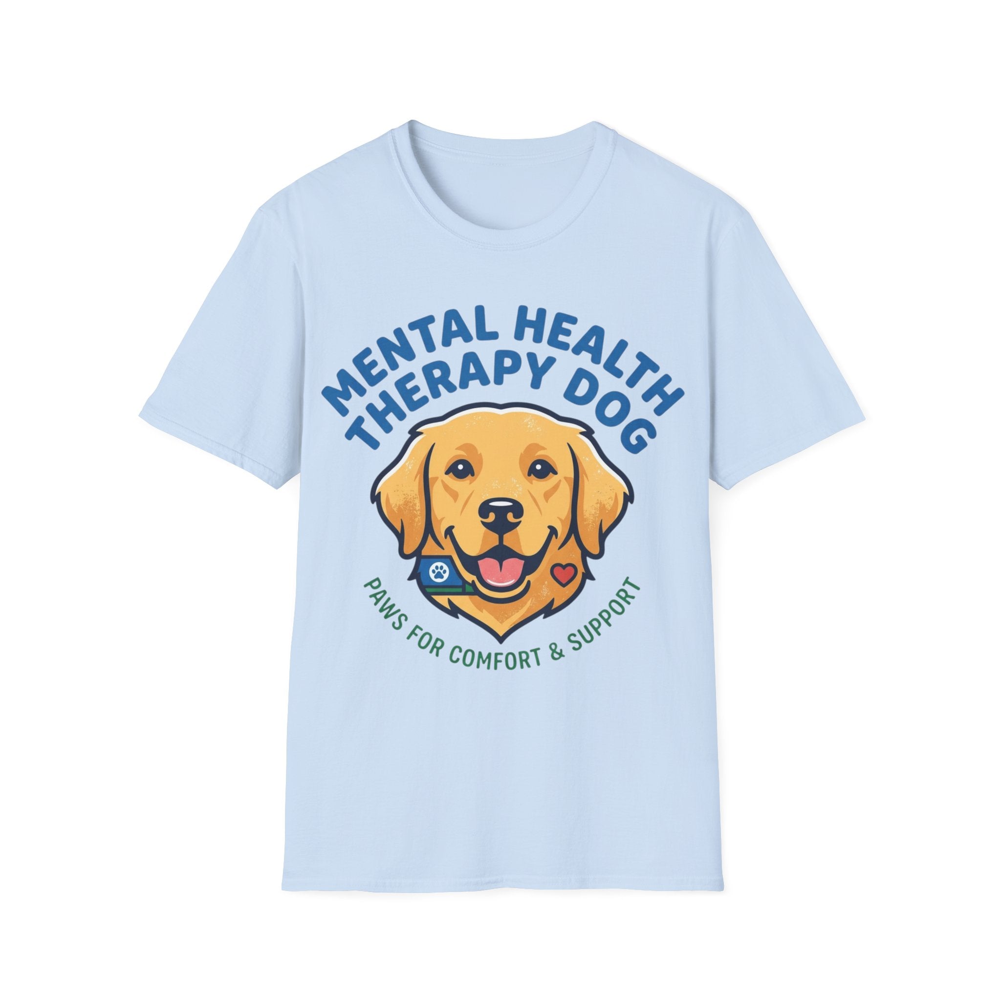 Mental Health Therapy Dog T-Shirt