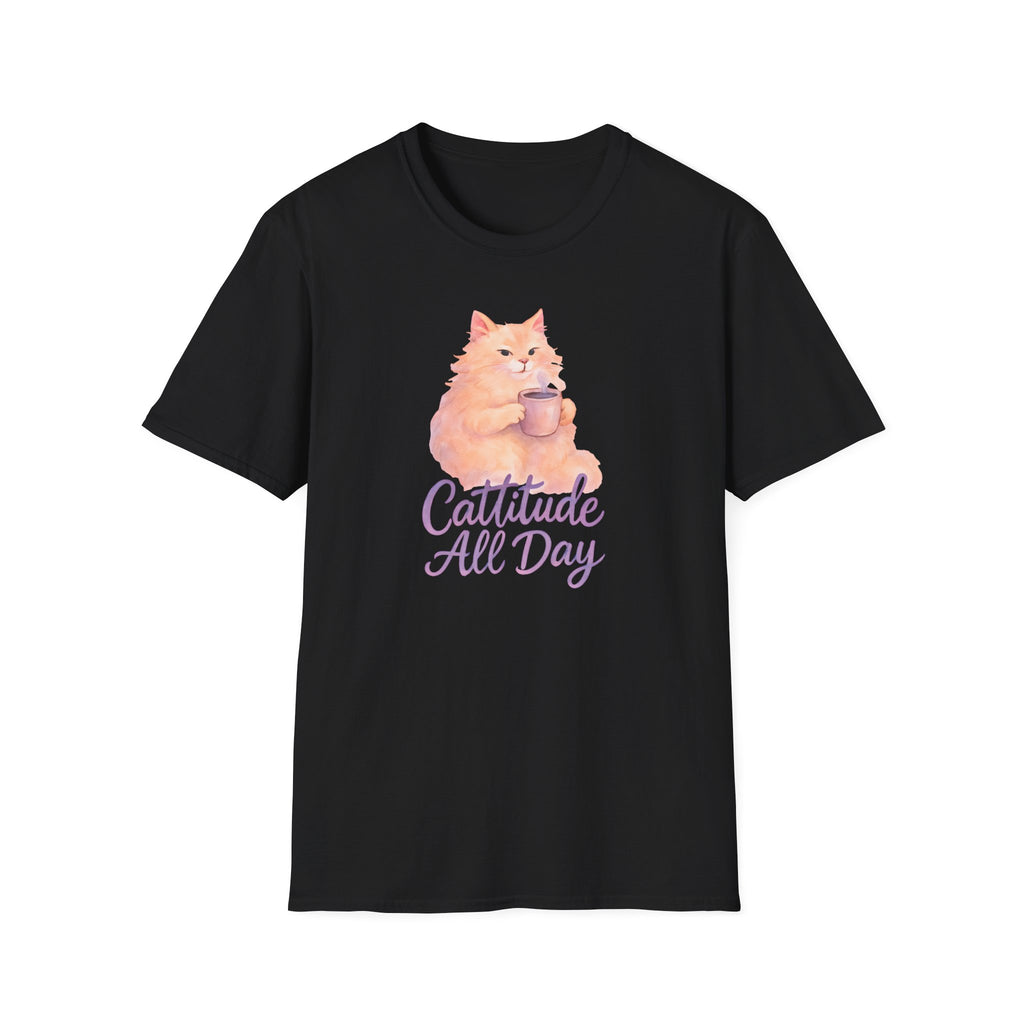 Cattitude All Day T-Shirt