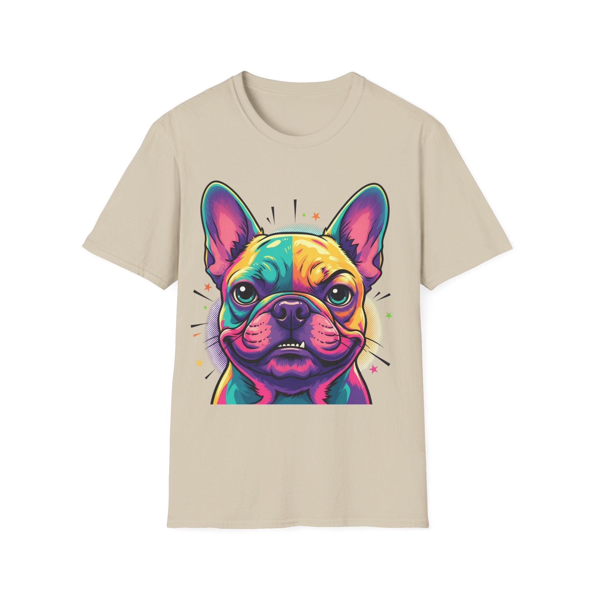 Colorful French Bulldog T-Shirt