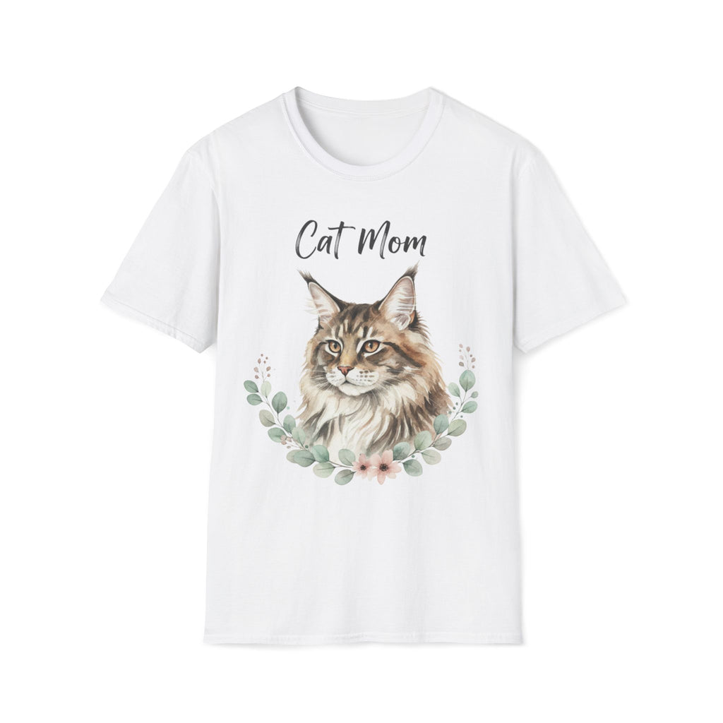 Maine Coon Cat Mom T‑Shirt