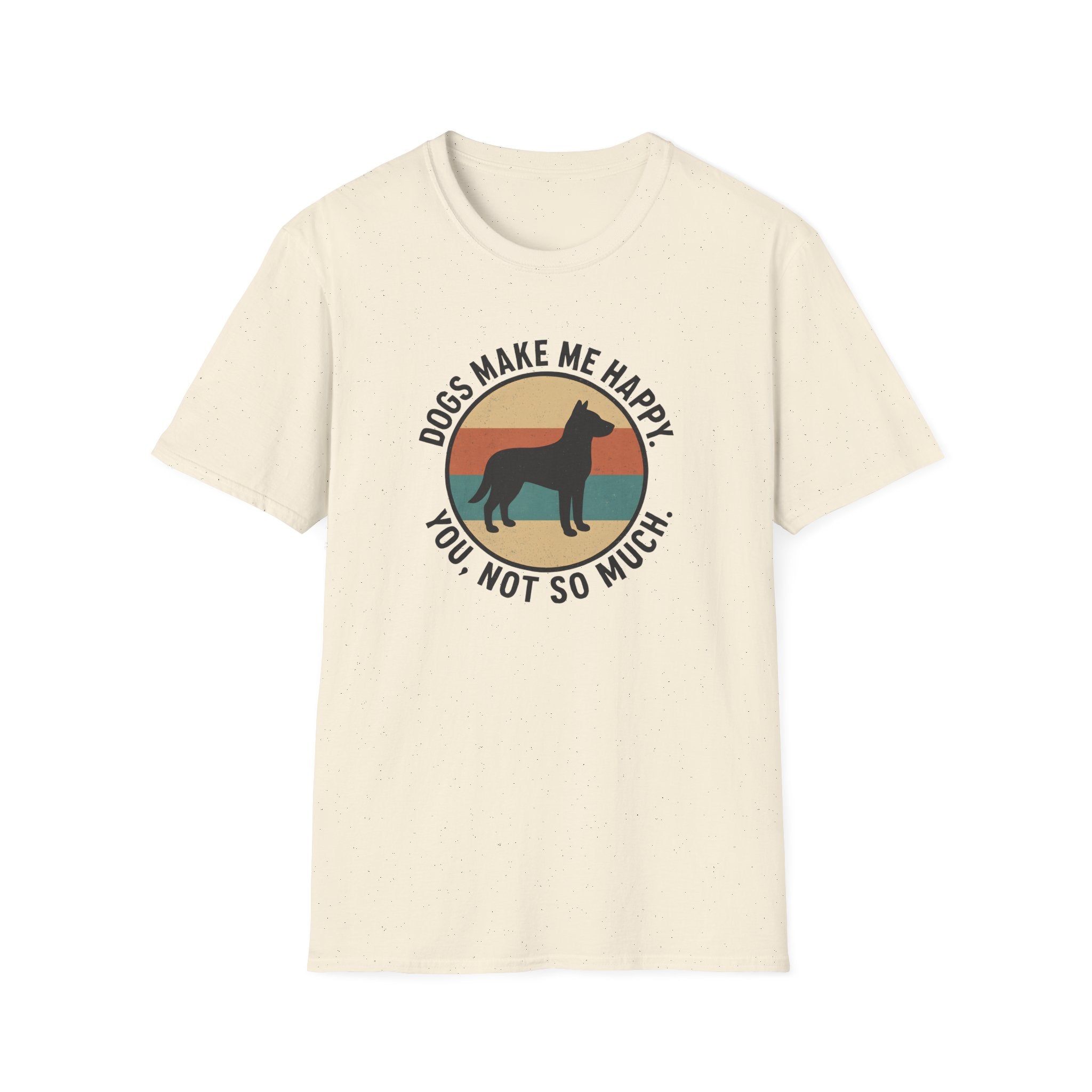 Dogs Make Me Happy T-Shirt
