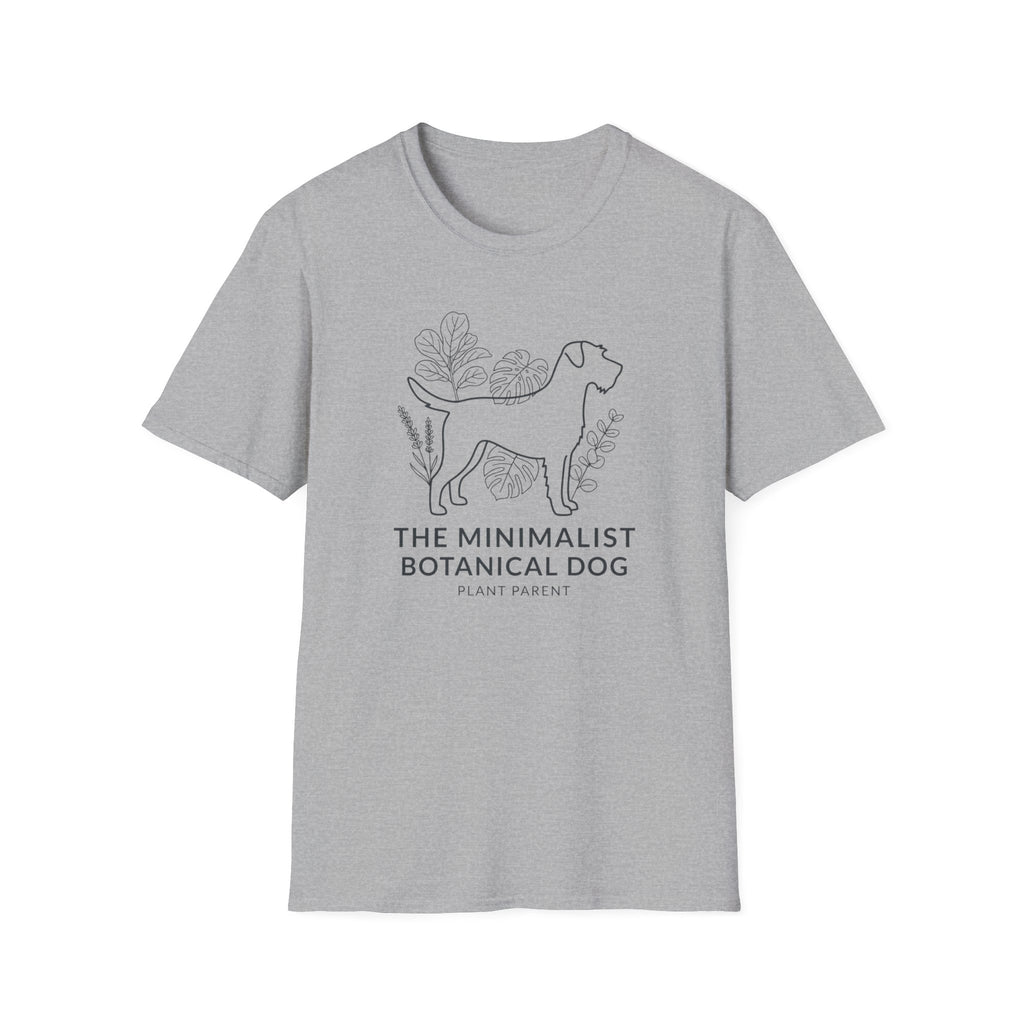"The Minimalist Botanical Dog" T-Shirt