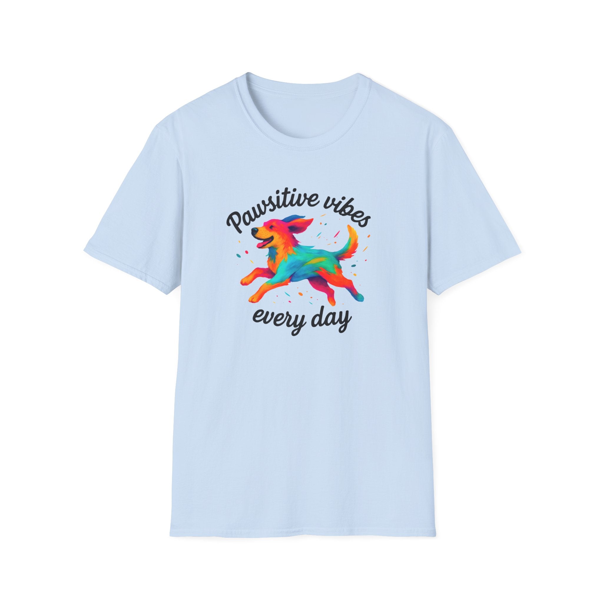 Colorful Running Dog T-Shirt