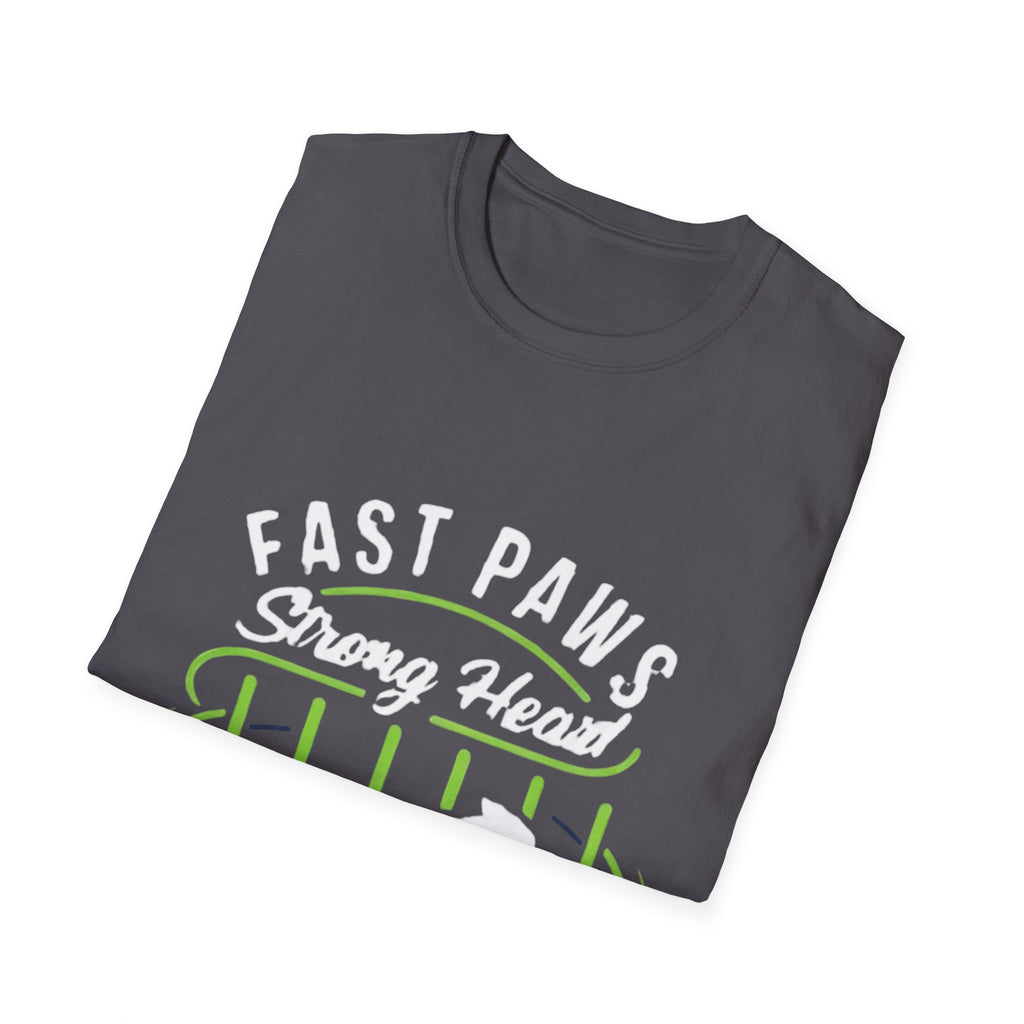 Fast Paws Strong Heart Dog T-Shirt