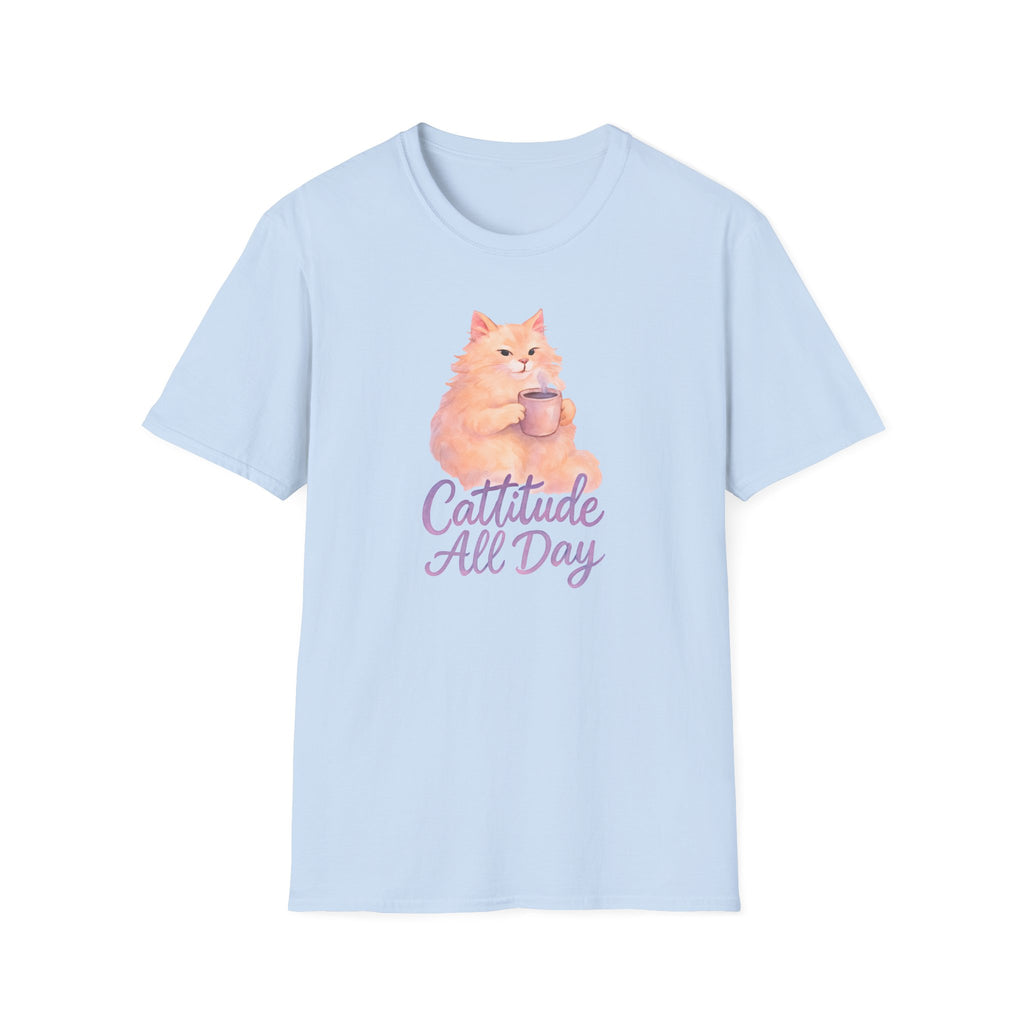 Cattitude All Day T-Shirt