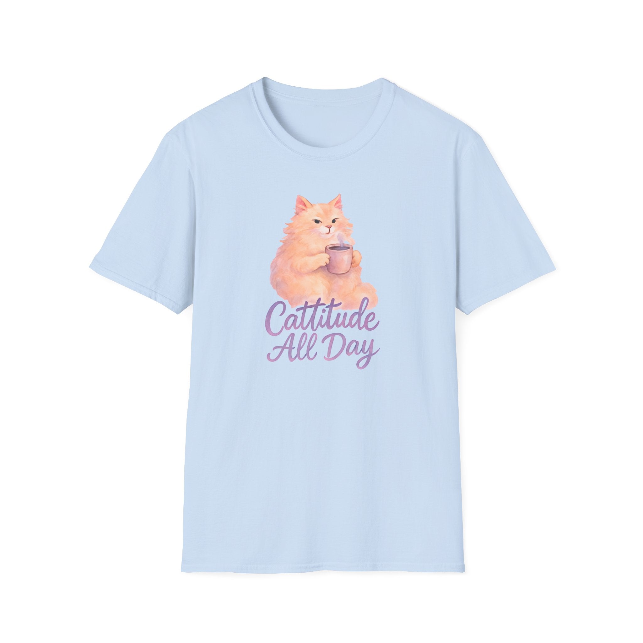 Cattitude All Day T-Shirt