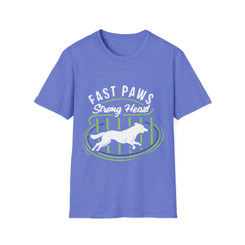 Fast Paws Strong Heart Dog T-Shirt
